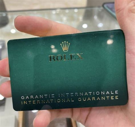 garanzia card rolex in bianco|rolex international warranty.